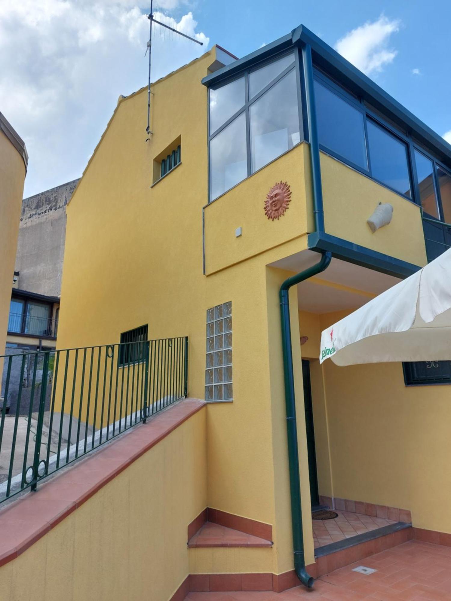 Casa Vacanza Del Sole Milo Buitenkant foto